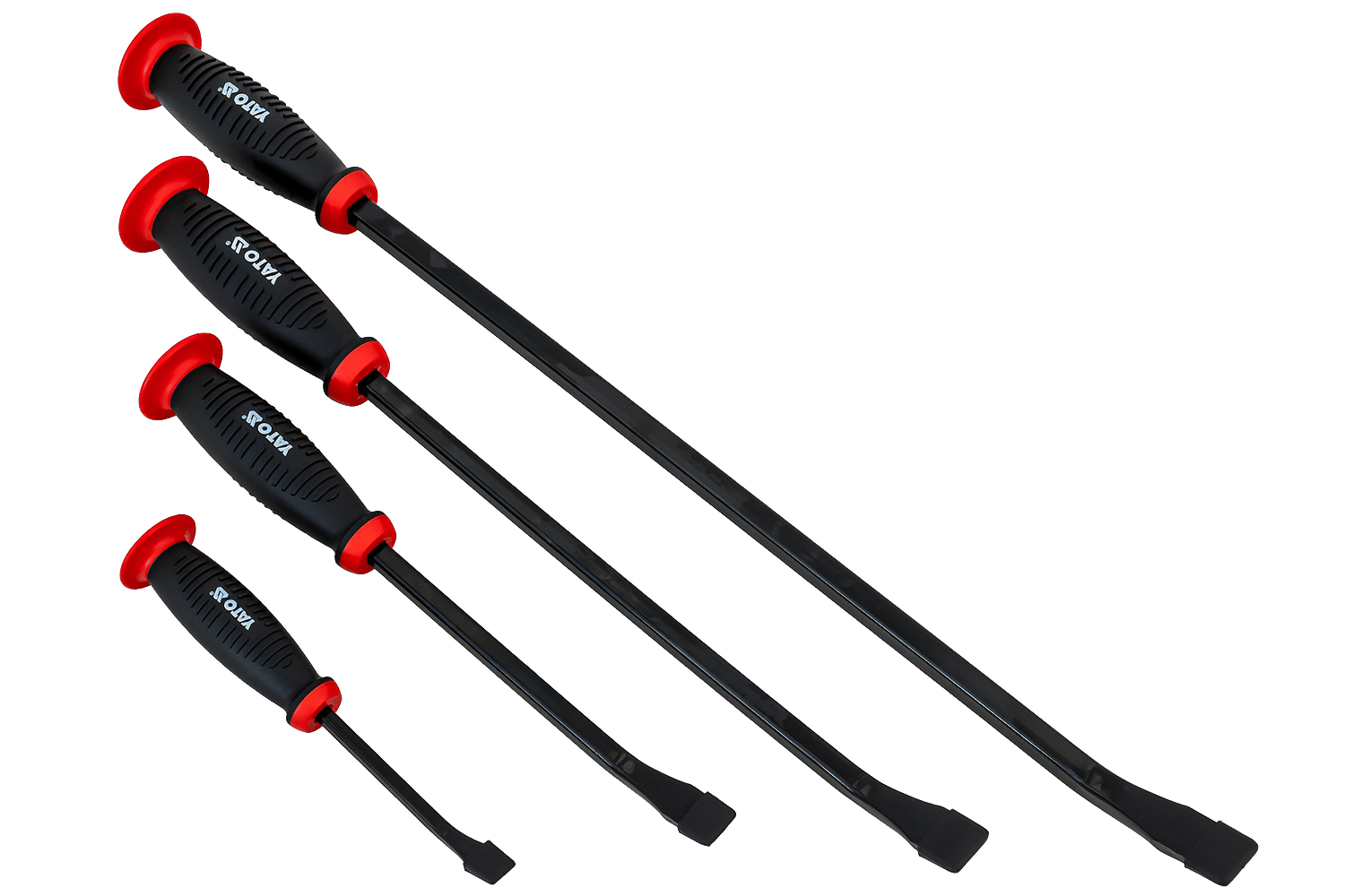 YATO YT-4730 crowbars with handle, set of 4. - UNITRAILER