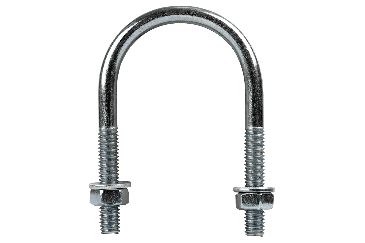 M6 round clamp with nuts and washers 35/65 UNITRAILER