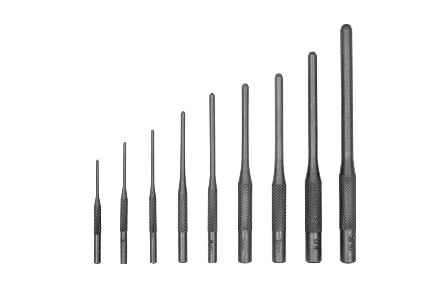 Set of 9-piece parallel spherical punches YATO YT-47123 - UNITRAILER