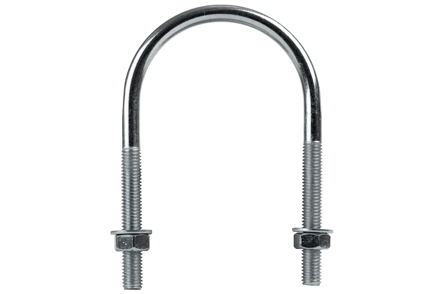 M8 round clamp with nuts and washers 61/110 UNITRAILER