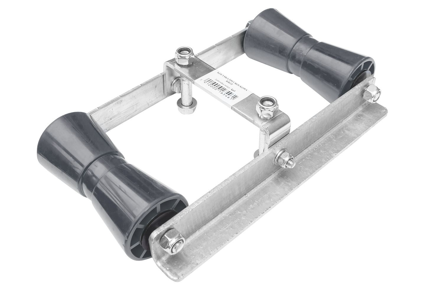 Tilting double keel roller KRZ2/60 for boat trailers