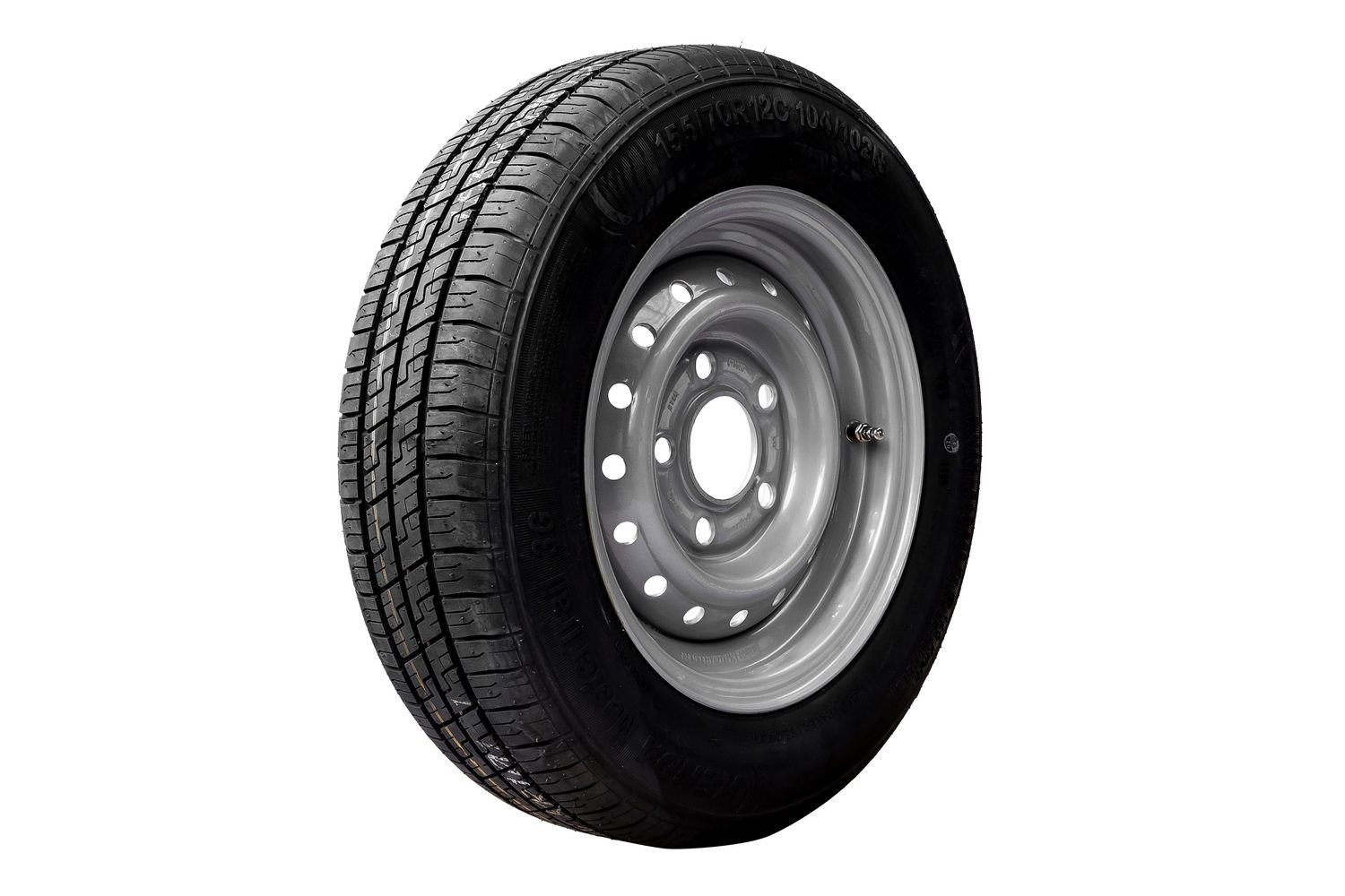 New full wheel set 155 70 R12C 5x112 Kenda tyre