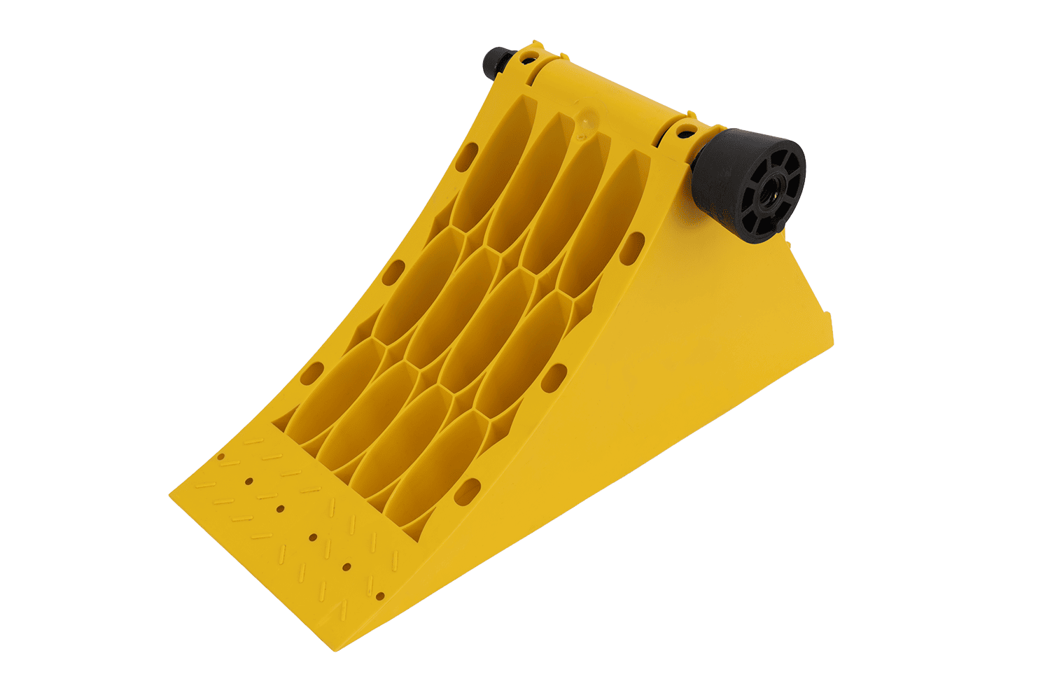 LOKHEN wheel chock h: 193 mm G46 / complete with holder - UNITRAILER