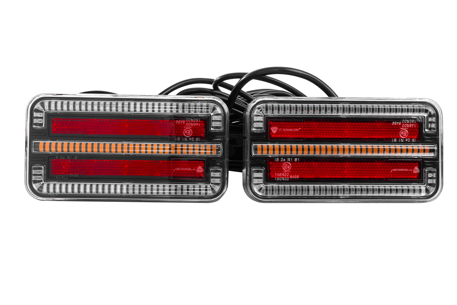 Totalsource Rear Light TT Technology TT.12024 LED rear lights 3 functions left + right ...